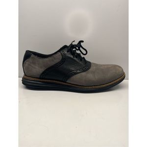 Cole Haan Original Grand Saddle II Two Tone Gray Oxford Shoes Size 7 C24914